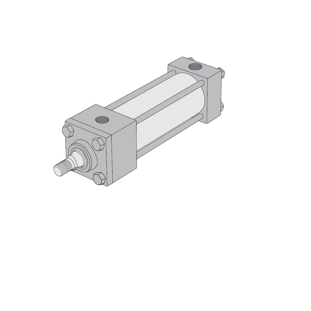 X0AT-18A1E-AAA0 NUMATICS/AVENTICS NFPA CYLINDER A SERIES 5" BORE 18" STROKE